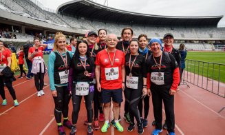 Emil Boc și angajații Primăriei Cluj-Napoca au alergat la Maratonul Internațional Cluj