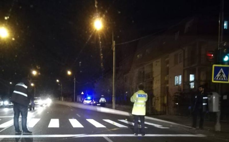 Pieton băut, lovit pe Frunzișului. Traversa neregulamentar