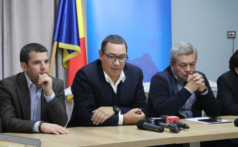 Ponta, la Cluj: "Boc nu mi-a lăsat o viață chiar atât de grea cum va lăsa Dragnea viitorului Guvern"