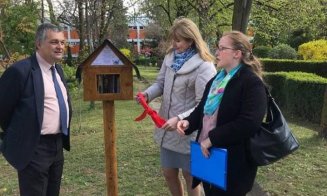 Bibliotecă în aer liber în “Parcul Babeș”