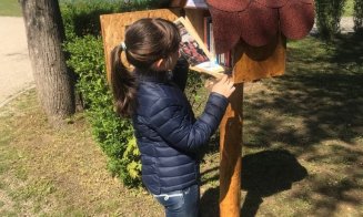 Bibliotecă în aer liber în “Parcul Babeș”