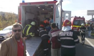 11 răniți într-un grav accident de microbuz la Căpușu. A fost activat planul roșu