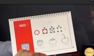 Aplicația care îi ajută pe nevăzători să recunoască culorile, inventată de un clujean
