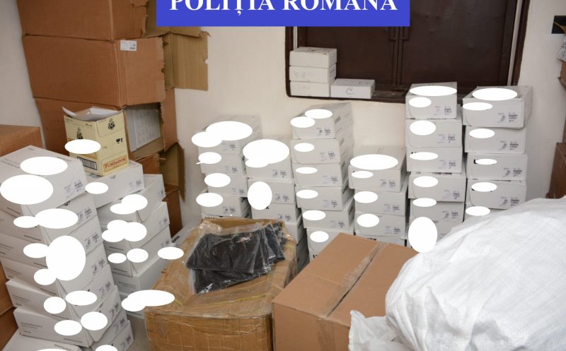 Haine și băuturi contrafăcute, de peste 80.000 de euro, confiscate la Cluj