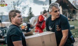 Voluntarii din Cluj au făcut fericite 45 de familii din creierii Apusenilor