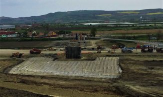 Imagini noi de pe Autostrada Transilvania. Cum avansează lucrările pe lotul de 17,9 km