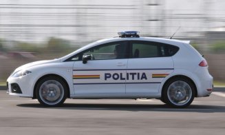 Mașină furată de pe o stradă din Cluj, găsită de polițiști într-o oră