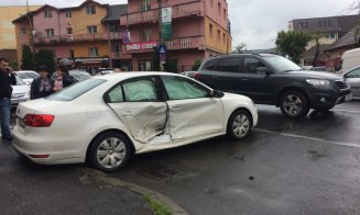 Vinovatul de accidentul de pe Bucureşti, urmărit din Jucu până în centrul Clujului! Era băut şi fără permis