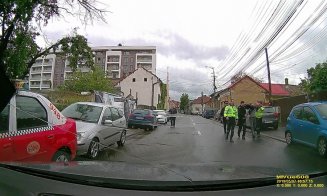 Vinovatul de accidentul de pe Bucureşti, urmărit din Jucu până în centrul Clujului! Era băut şi fără permis
