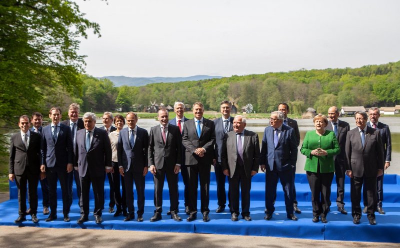 Liderii europeni au adoptat Declarația de la Sibiu