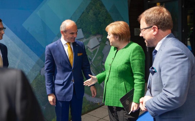 Rareș Bogdan, întrevedere cu Angela Merkel