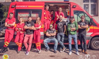 SMURD Cluj le mulțumește celor de la Beard Brothers pentru ambulanță: "Apreciem tot ce fac"