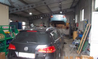 Ateliere auto ilegale în Cluj. Amenzi de peste 30.000 de lei