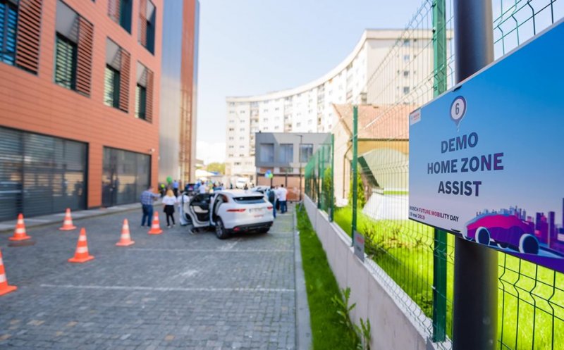 Primarul din Cluj a testat mașini inteligente cu frânare autonomă