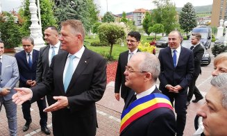 Klaus Iohannis a ajuns la Cluj
