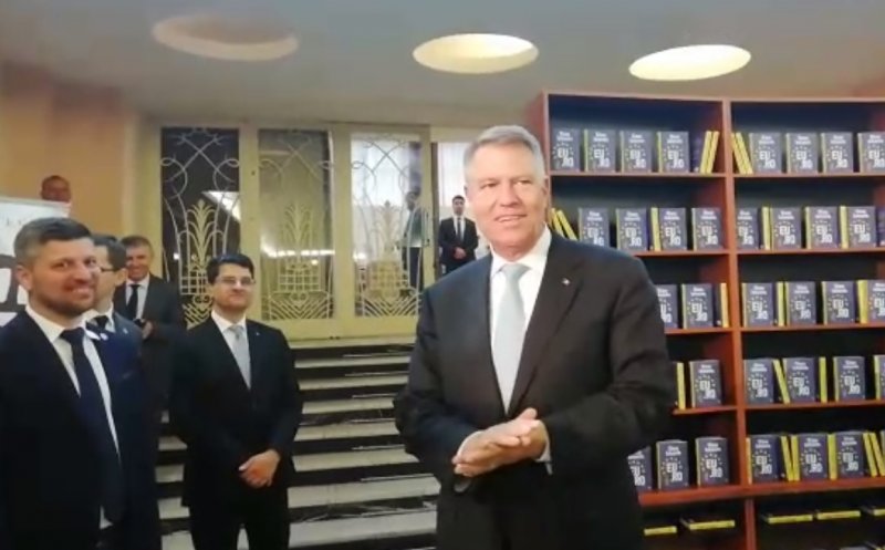 Iohannis: "Mă simt ca acasă la Cluj"