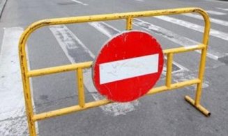 Restricții auto în centrul Clujului, duminică