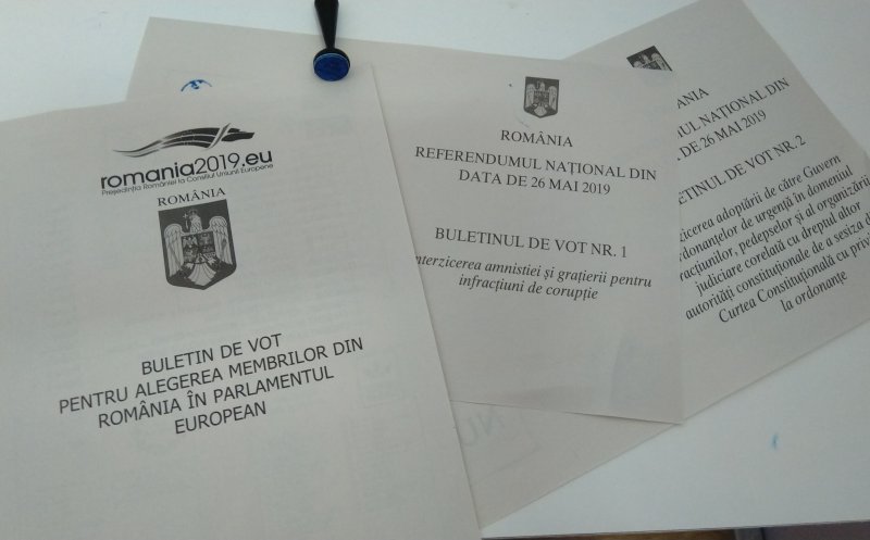PREZENŢA LA VOT, la ora 17.00! Clujul rămâne tot pe primul loc la REFERENDUM și vine tare din spate la EUROPARLAMENTARE