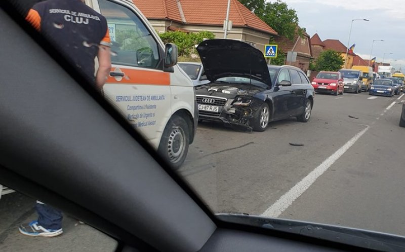 Șoferiță turmentată, accident în Florești. A "mutat" locul accidentului