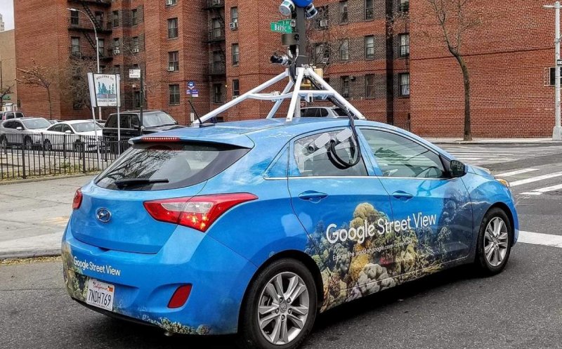 Operatori și mașini Google, pe străzile din Cluj