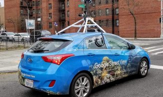Operatori și mașini Google, pe străzile din Cluj