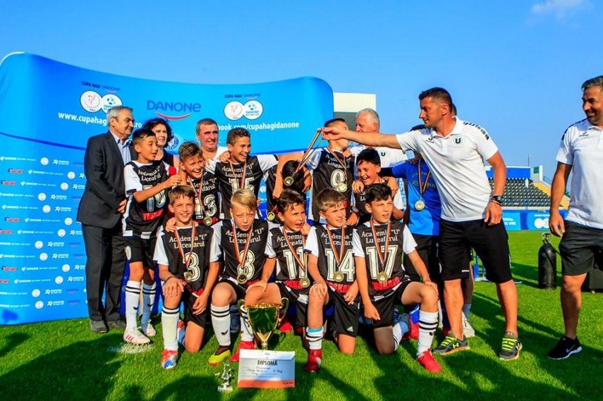 Finala Cupei Hagi Danone a fost câştigată de Universitatea Cluj