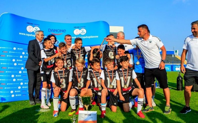 Finala Cupei Hagi Danone a fost câştigată de Universitatea Cluj