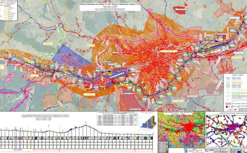 S-a decis traseul Centurii Metropolitane! Încep lucrările pentru studiile topografice și geotehnice (HARTA)