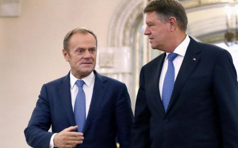 Iohannis ar putea să-l înlocuiască pe Tusk ca președinte al Consiliului European - Financial Times