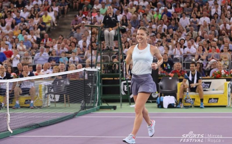Halep mulţumeşte Clujului pe Facebook. Fotografia de copertă, cât 1.000 de cuvinte