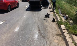 Accident cu răniți în Vâlcele. O mașină s-a dat peste cap. Trafic îngreunat