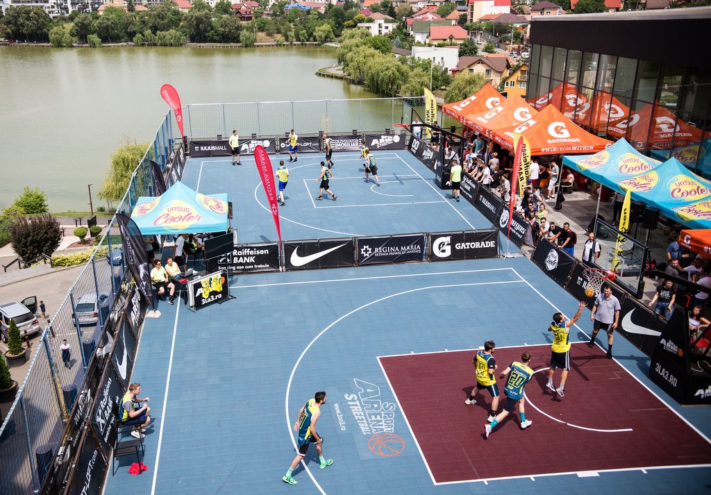 Competiții de streetball, în weekend, la Iulius Mall Cluj