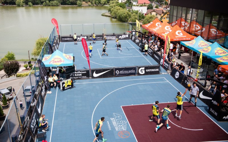 Competiții de streetball, în weekend, la Iulius Mall Cluj