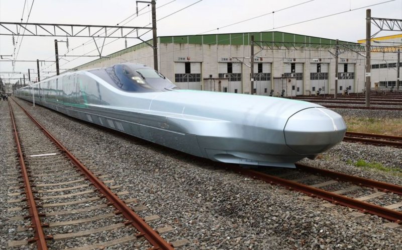 Cel mai rapid tren din lume, testat în Japonia. Atinge viteza unui avion la decolare