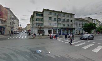Cum arăta intersecția P-ța Mihai Viteazul - Dávid Ferenc, la mijlocul sec. XX