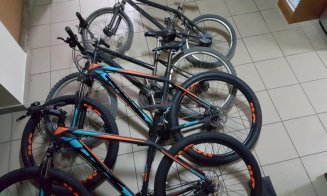 Caz rezolvat la Cluj! Bicicletele furate ajung acasă, hoții minori la poliție