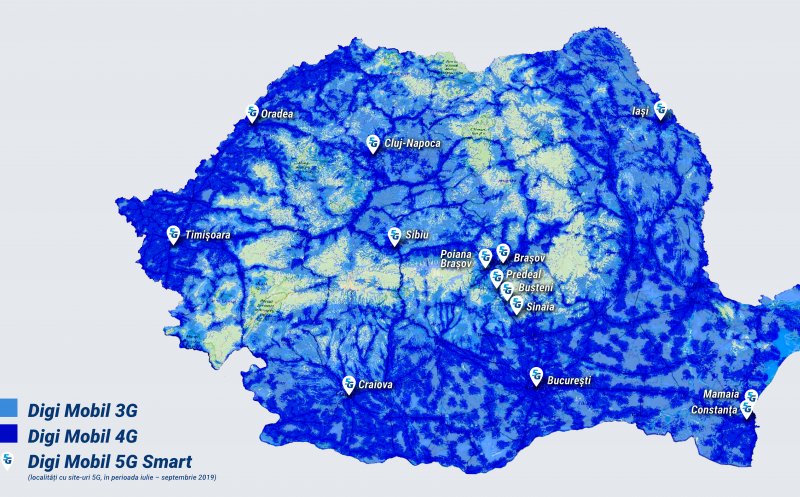Granzii telecomunicațiilor se bat în 5G la Cluj. Cât costă un telefon compatibil