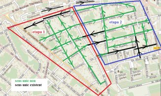 Sensuri unice de circulație în cartierul Gheorgheni începând din 3 iulie