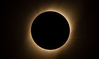 Imagini cu eclipsa totală de Soare