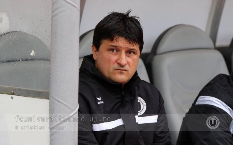 Falub, din Liga 1 în Liga 4. Fostul antrenor al "U" Cluj a preluat conducerea unui nume important din fotbalul românesc