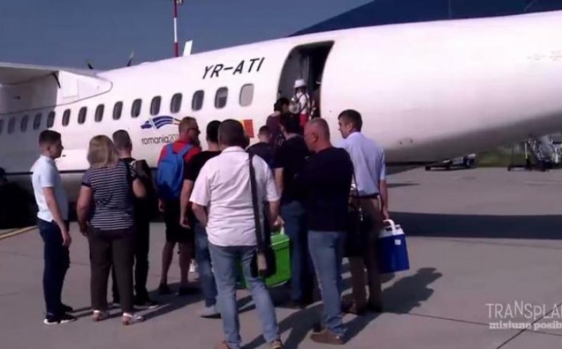 Valiza cu organe din avion / O călătorie Oradea - Cluj - Bucureşti a medicilor care fac transplanturi