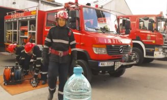 #Bottlecapchallenge în varianta ISU Cluj: "Nu irosiți apa și hidratați-vă cât mai mult"