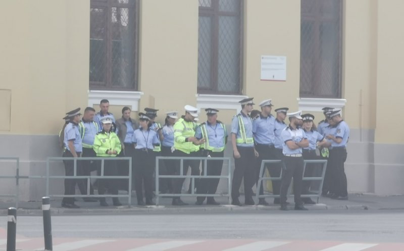 Imaginea zilei la Cluj! Cursuri de dirijat trafic