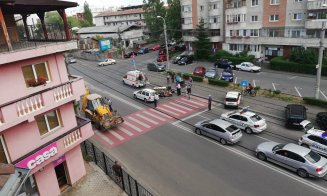 Pieton lovit în Mărăşti, pe trecere