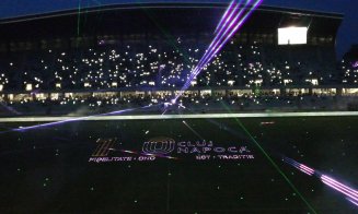 Show lumini U Cluj-PAOK