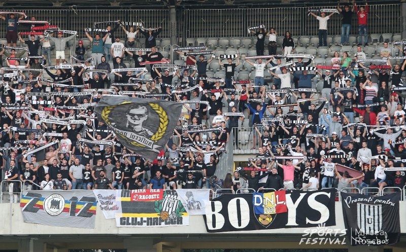 Noii fotbaliști ai Universității Cluj, impresionați de suporteri