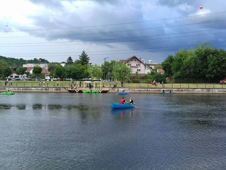 Someșul navigabil, pentru un weekend, la Cluj