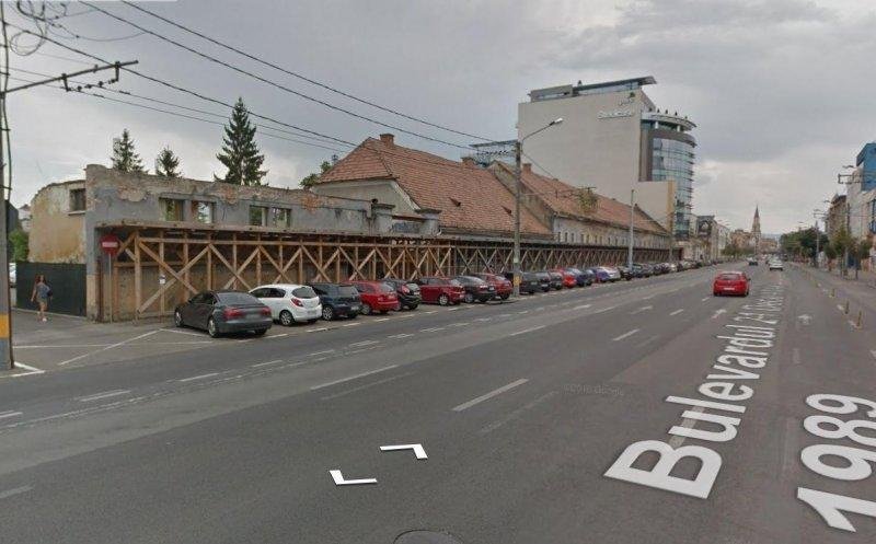 Oportunitatea unui hotel sau a unei clădiri de birouri în centrul Clujului, ocolită de privați