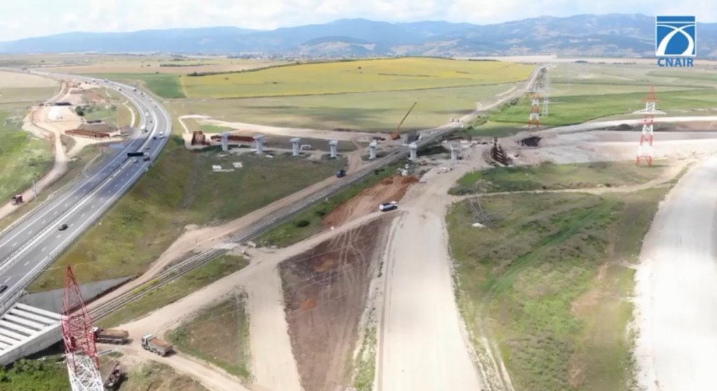Autostrada Sebeş - Turda.  CNAIR: "Stadiu fizic de 72% pe primul lot"