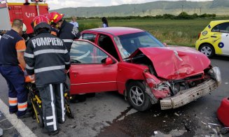 Doi răniți într-un accident produs de un șofer de 79 de ani, în Bonțida